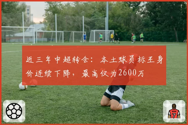 近三年中超转会：本土球员标王身价连续下降，最高仅为2600万