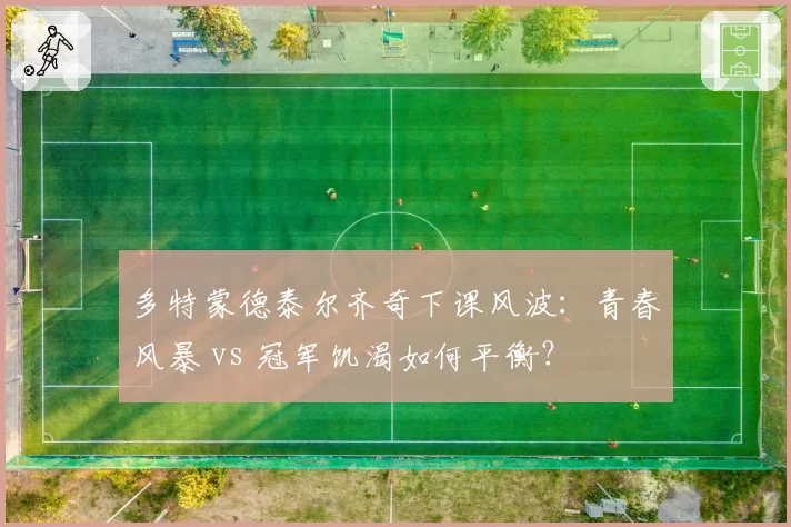 多特蒙德泰尔齐奇下课风波：青春风暴 vs 冠军饥渴如何平衡？