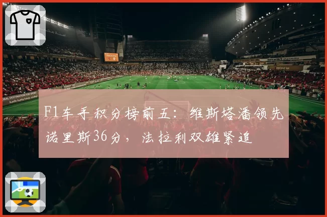 F1车手积分榜前五：维斯塔潘领先诺里斯36分，法拉利双雄紧追
